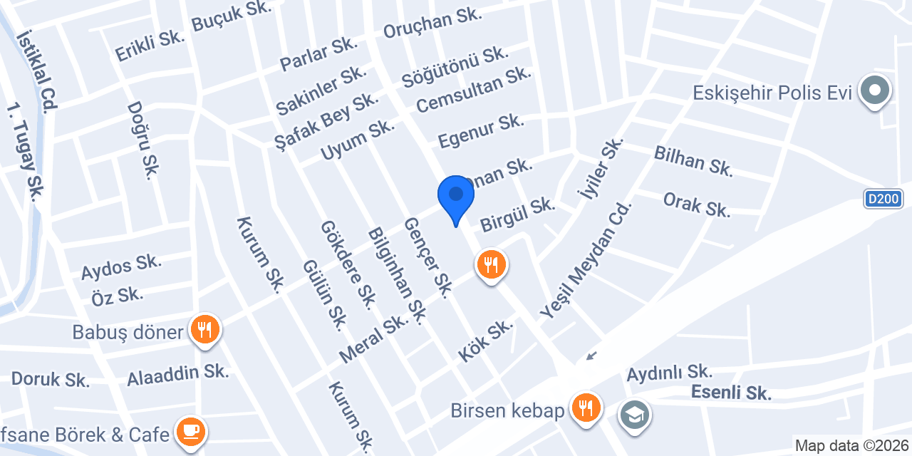 Özgür Eczanesi konumu