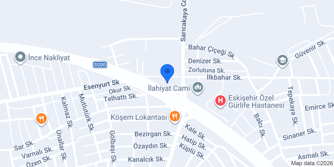 7/24 OTO LASTİKÇİ konumu