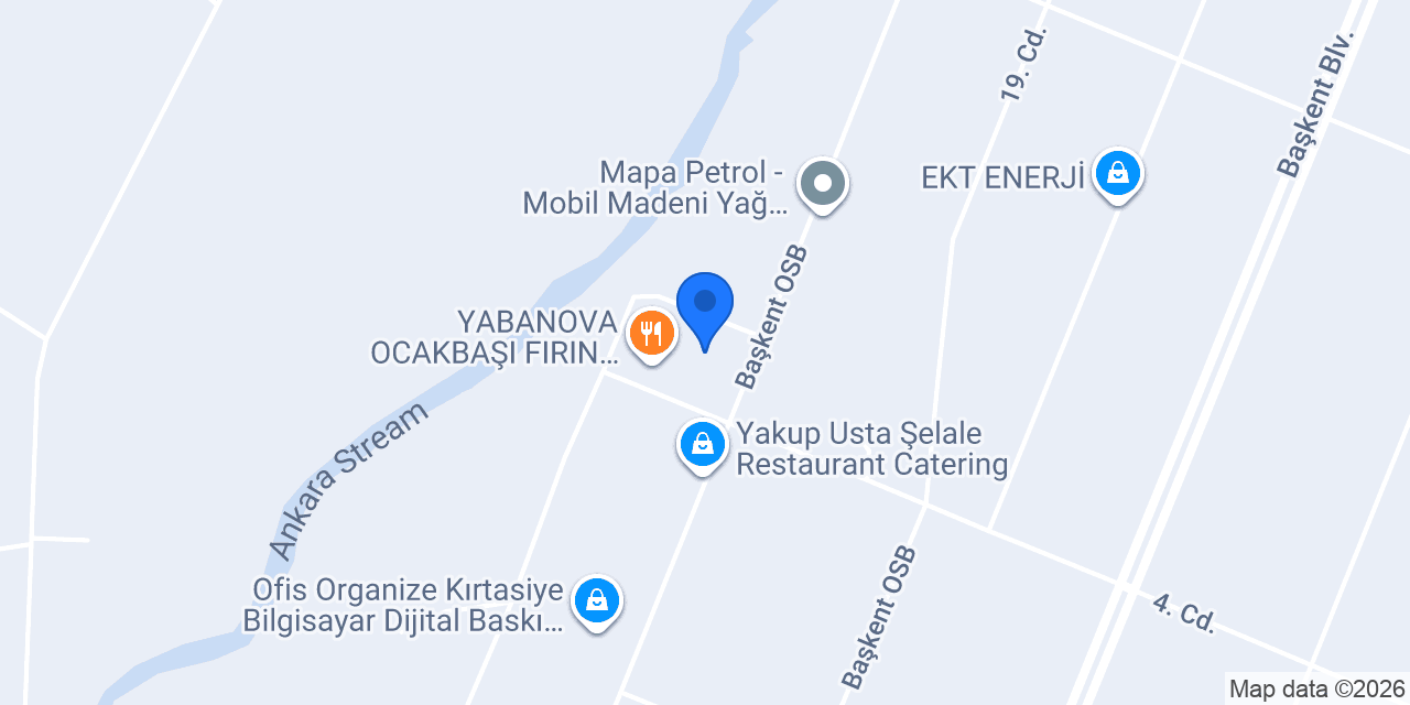 ERS Kauçuk Rulman San. Tic. Ltd. Şti. konumu