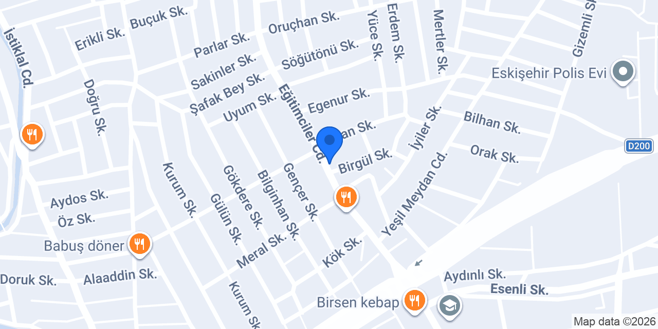 Öznur Eczanesi konumu