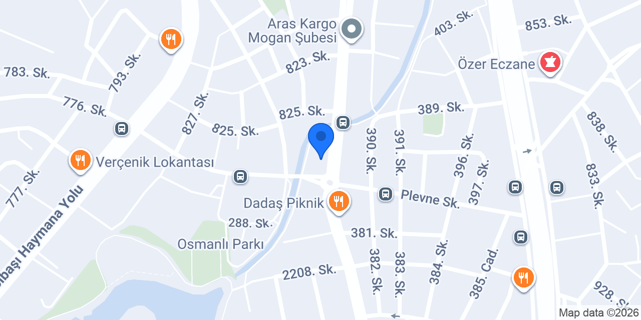 KAVACIK SU SEÇ MARKET konumu
