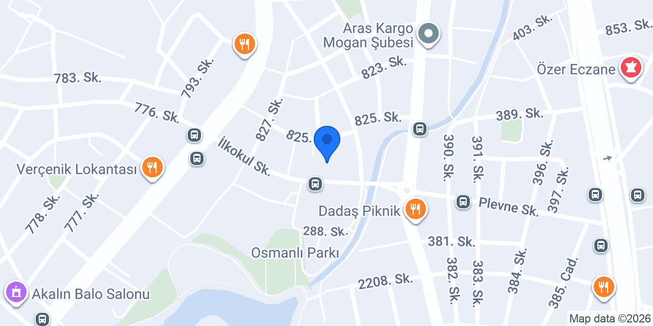 Baldudak Ortaokulu konumu