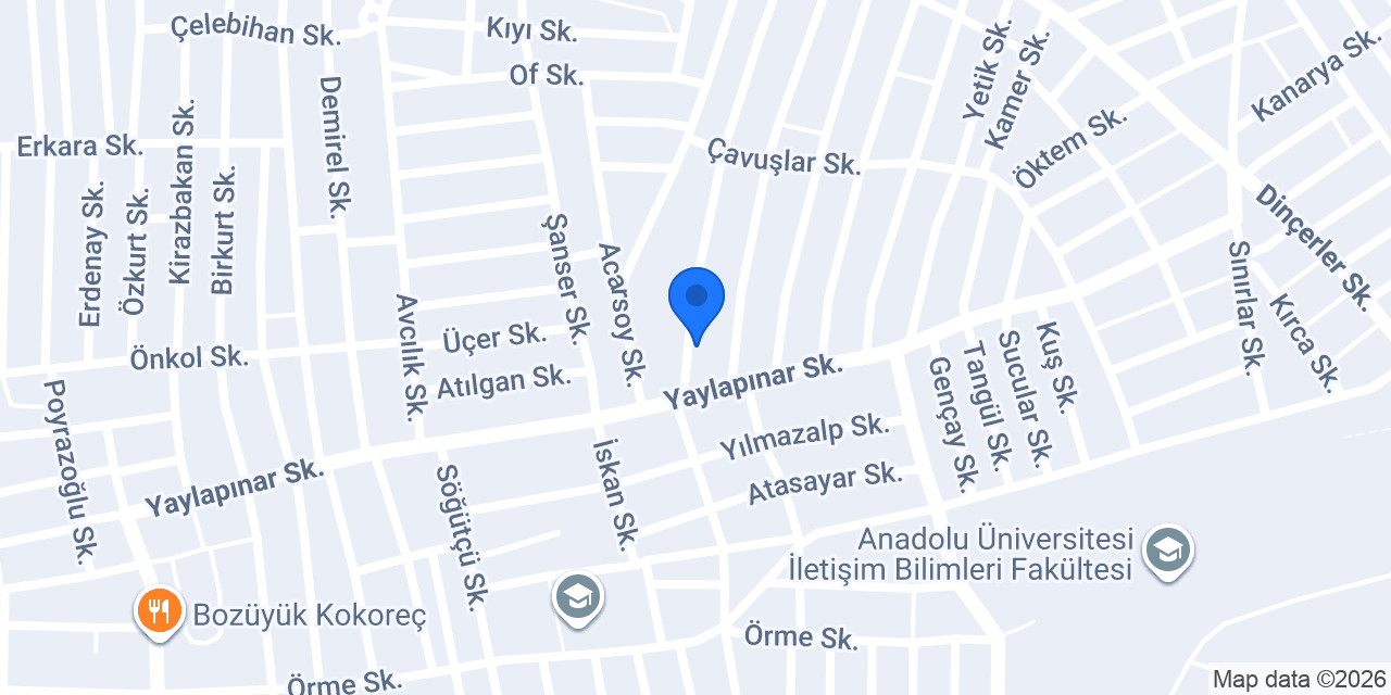 Es Yıldız Emlak konumu