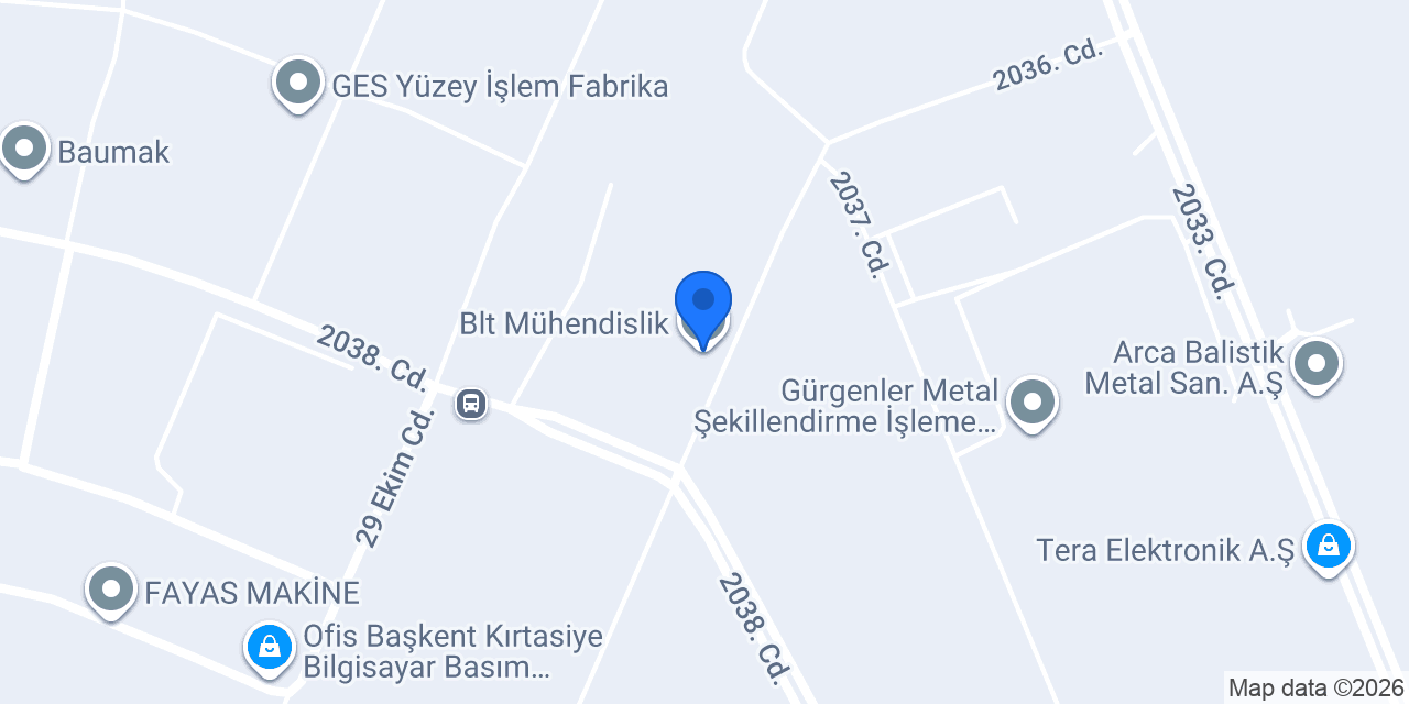 Blt Mühendislik konumu