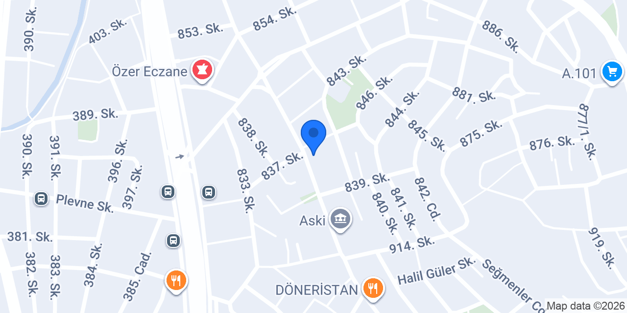 Altınoran Mühendislik konumu