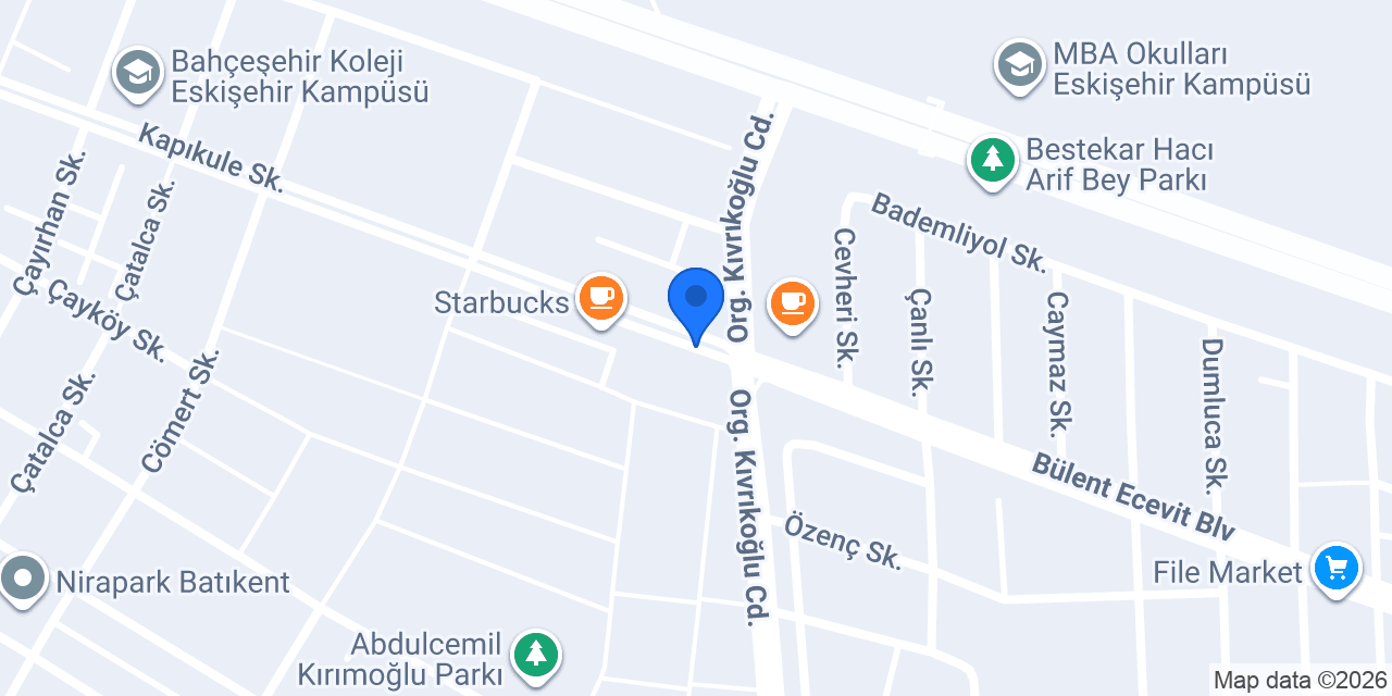 Gorill Burger House Batıkent konumu