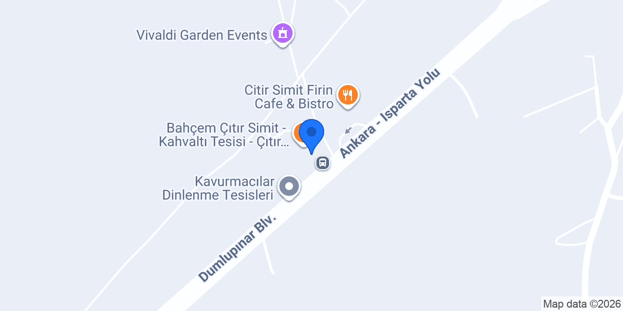 Ankara Botanik Peyzaj konumu