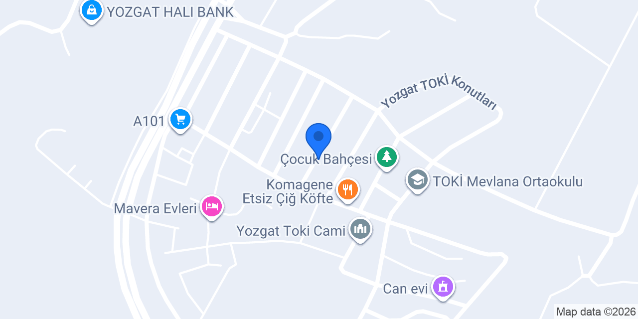 Yozgat Ünsal Elektrik konumu