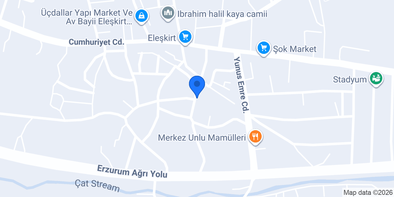 Eleşkirt doğan apart otel konumu