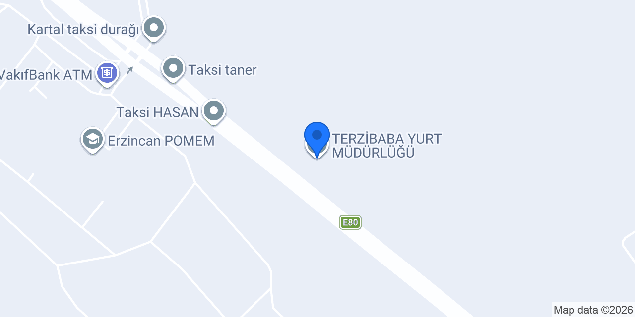 TERZİBABA YURT MÜDÜRLÜĞÜ konumu