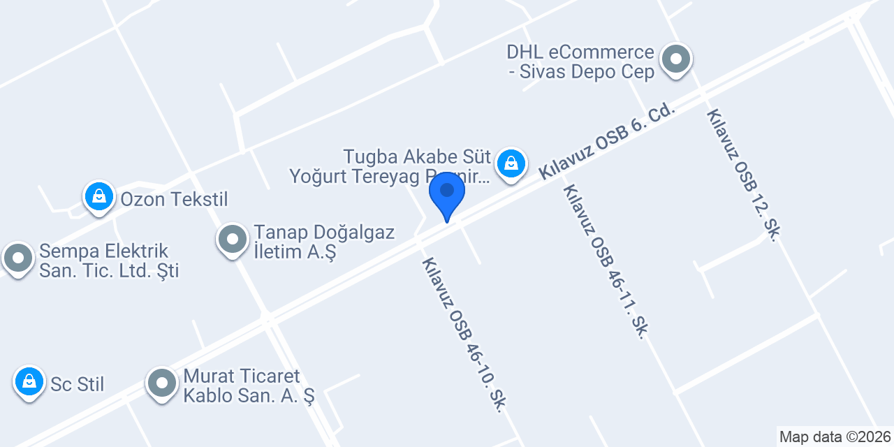 MAY YURT MOBİLYA VE LOJİSTİK konumu
