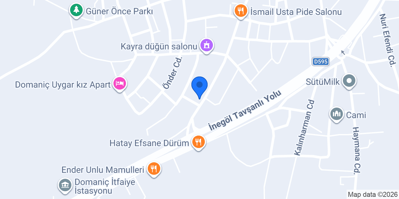 ÇAĞDAŞ MOBİLYA konumu