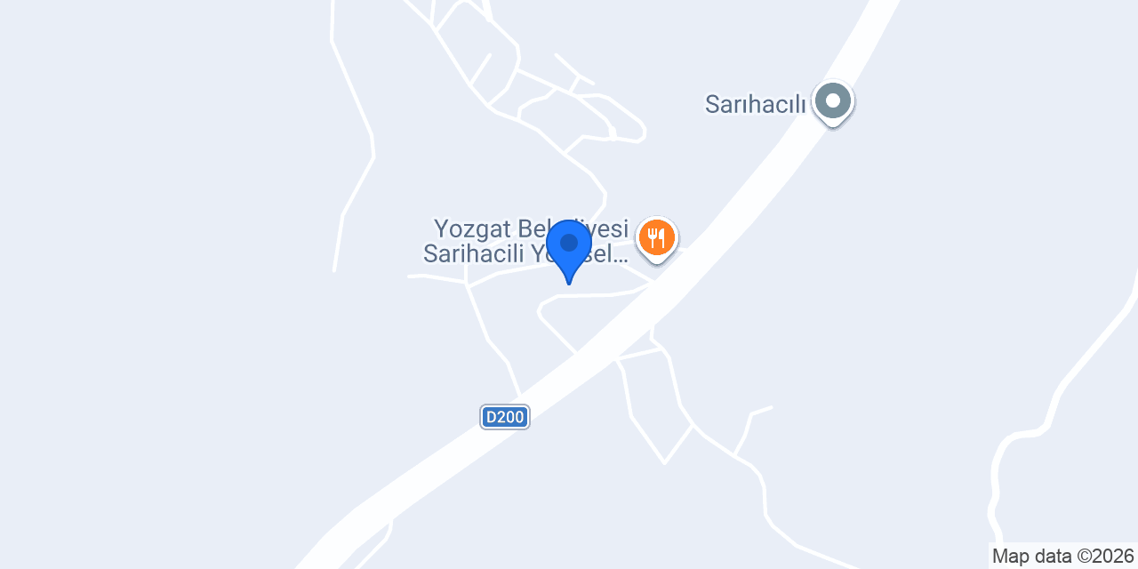 Sarıhacılı Mahallesi cami konumu