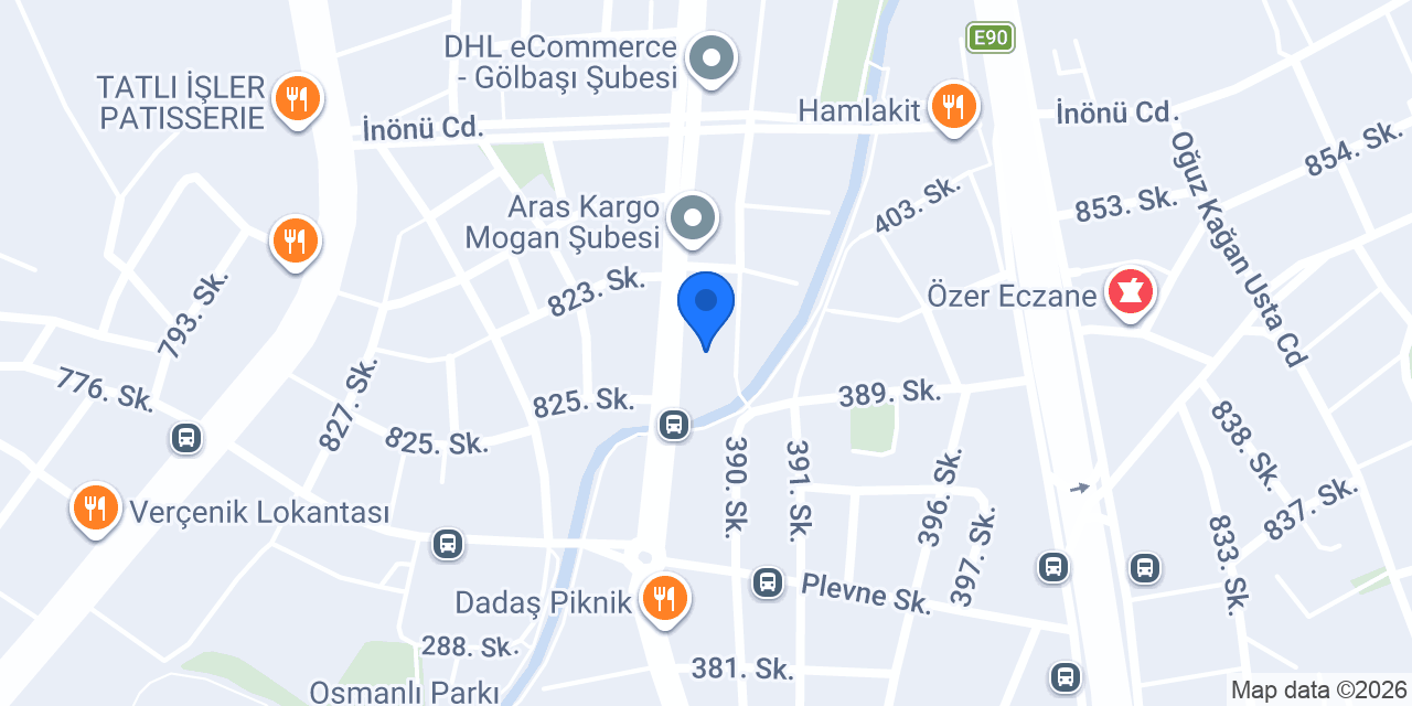 FMY GRUP OTOMOTİV ANKARA GÖLBAŞI konumu