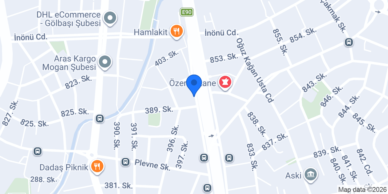 Komagene Gölbaşı (Ankara Cad.) konumu