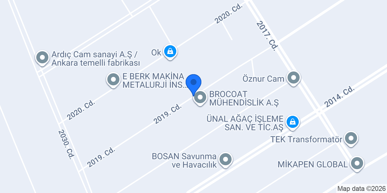 Bordotek konumu