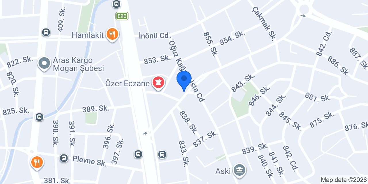 Selen Ofset Reklam & Tabela konumu