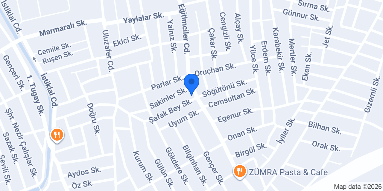 Eskişehir'in Oyma Dönercisi konumu