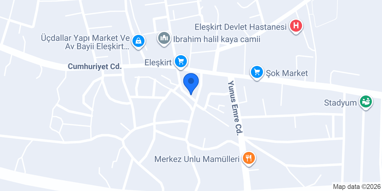 Eleşkirt tv konumu