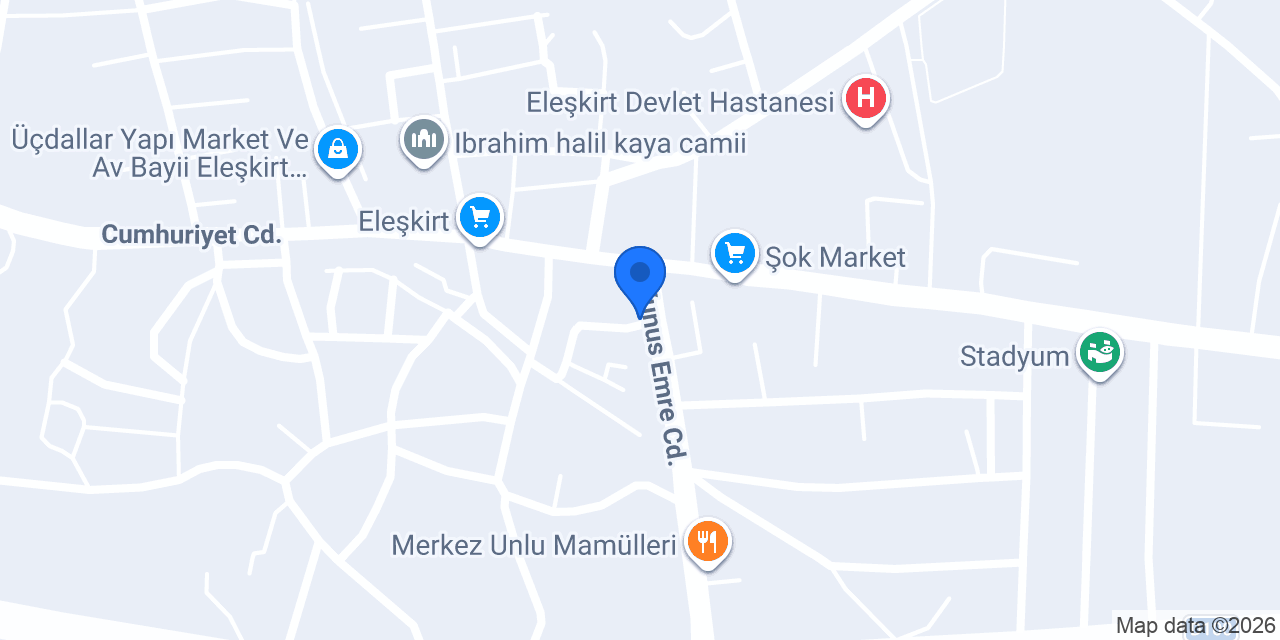 Bilahmacun Pide Salonu konumu