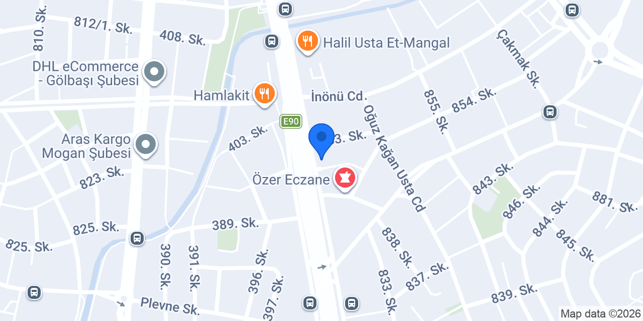 Aksa Ofset Reklam & Tabela konumu