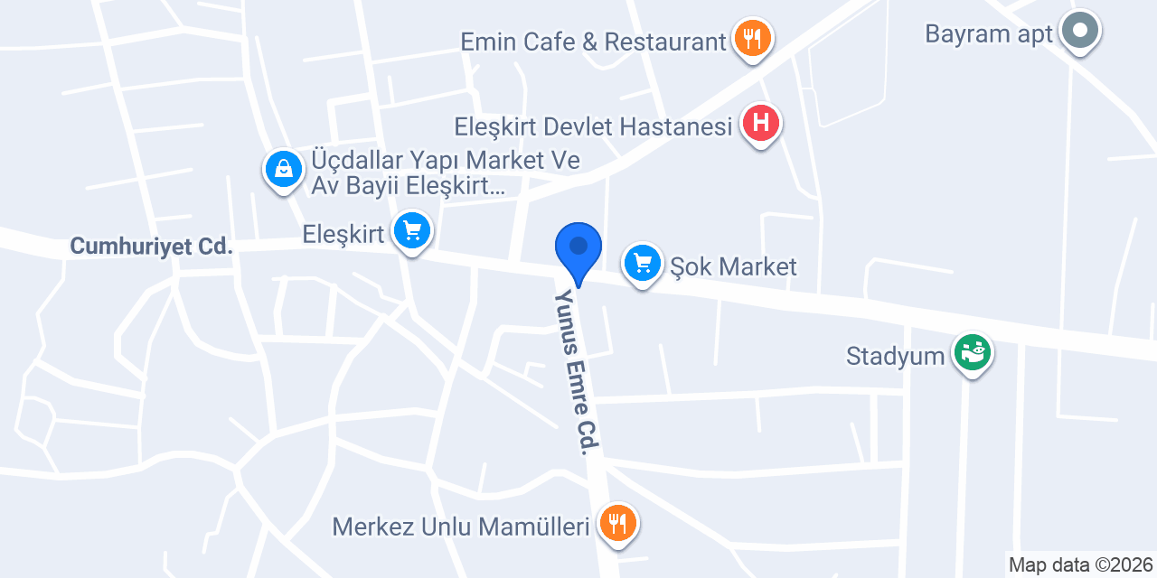 Eleşkirt Kiler Apart konumu
