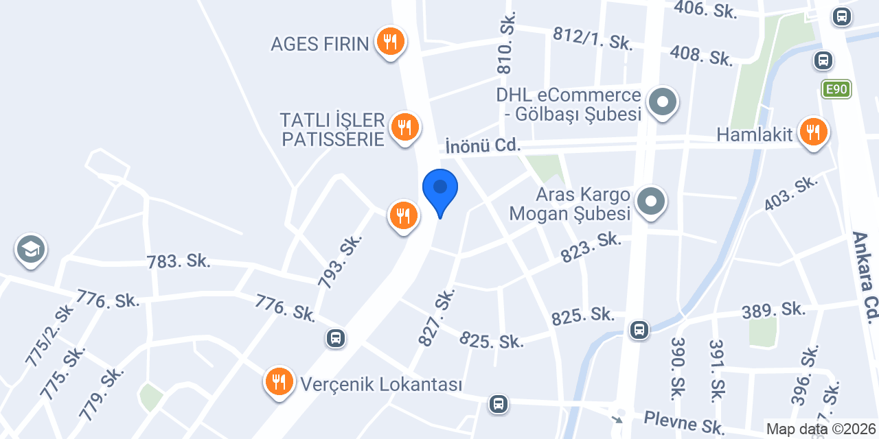 Delicesine Garaj konumu