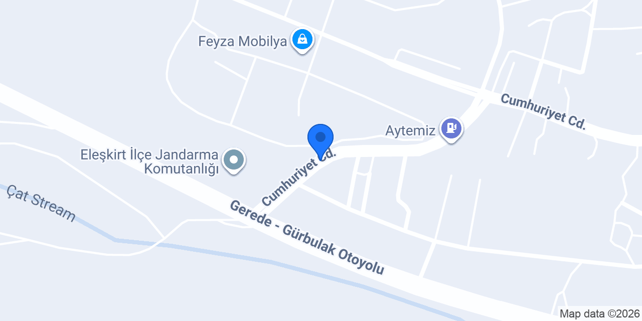 Oses Çiğ Köfte konumu