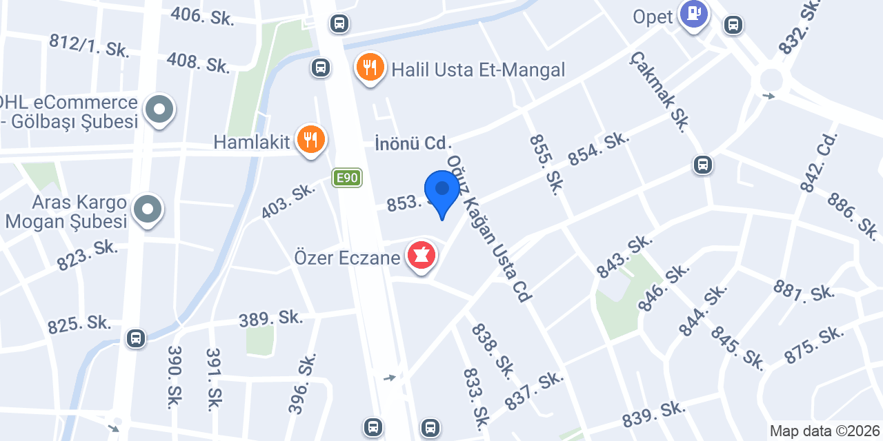 GÖLBAŞI AKÜ SATIŞ MERKEZİ konumu