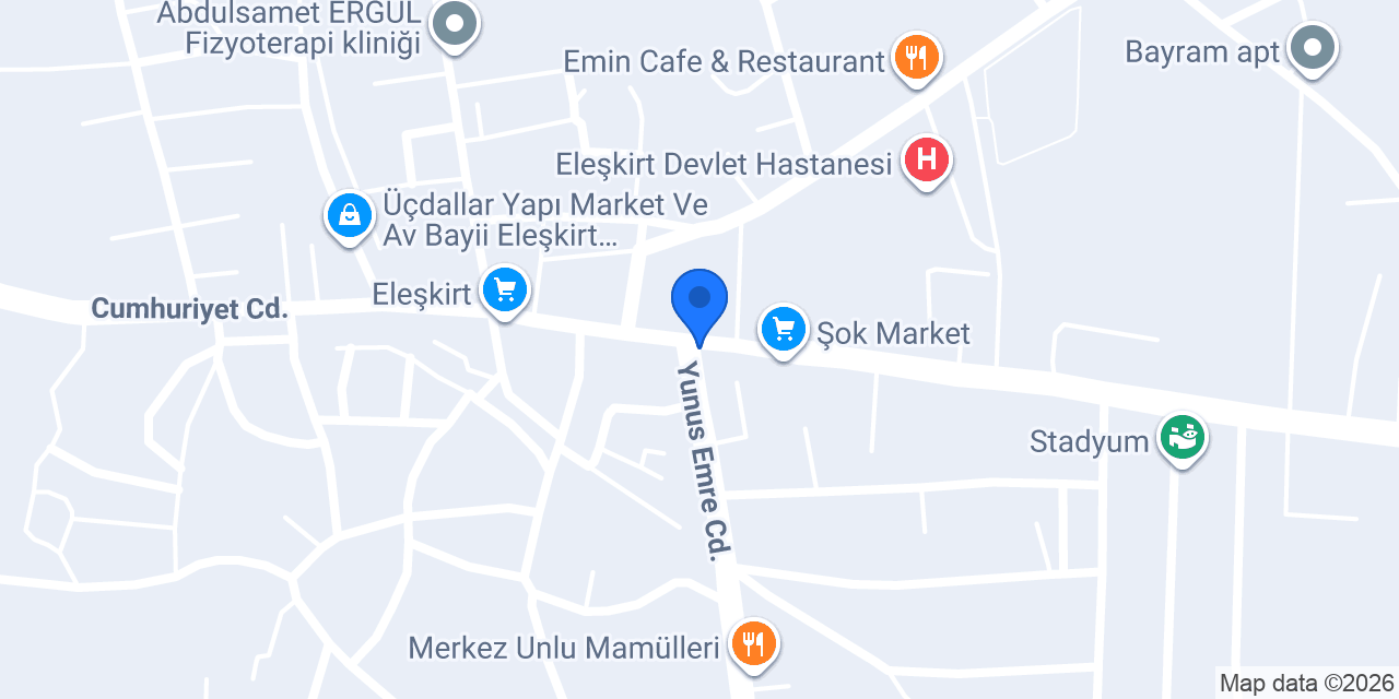 Modital Tekstil konumu