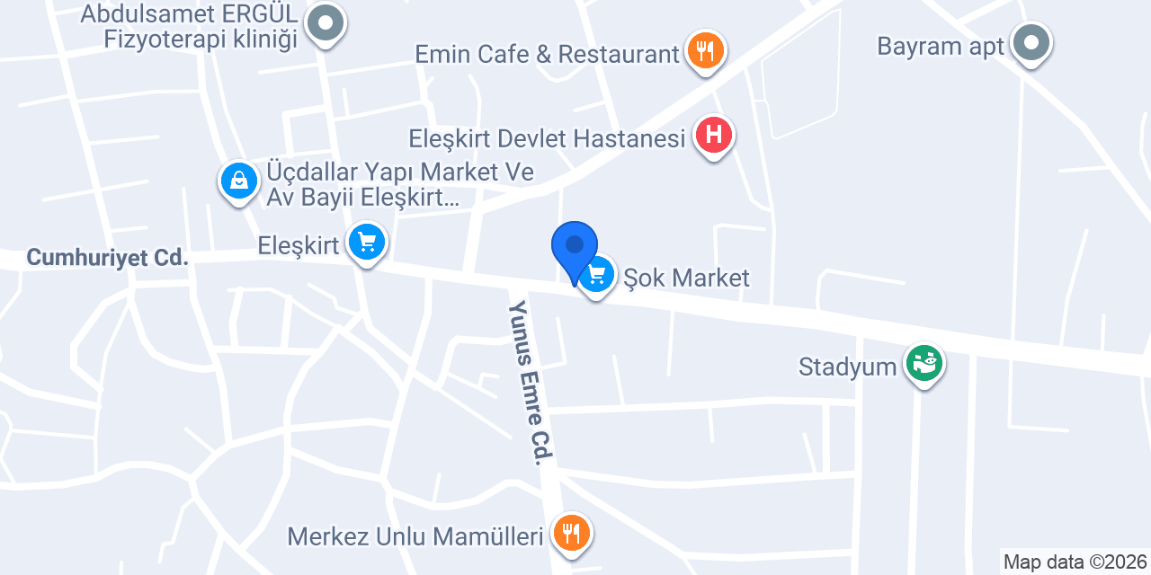 Duru Eczanesi konumu