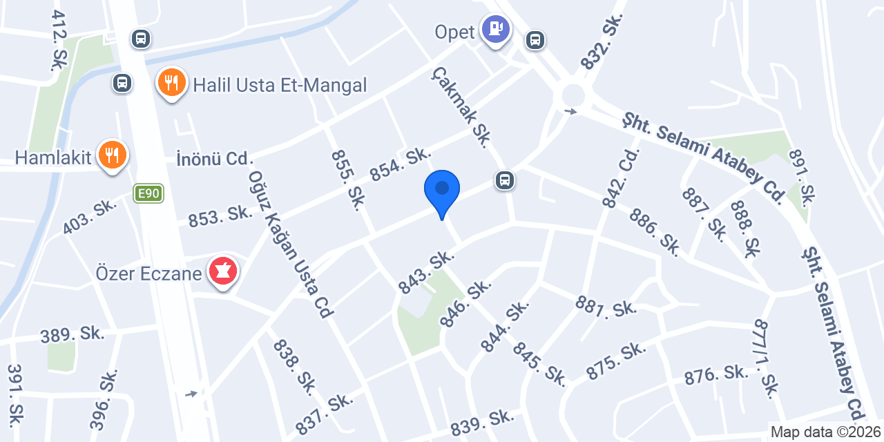 Komagene Etsiz Çiğköfte konumu