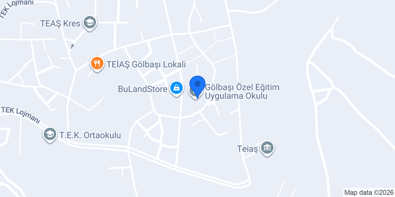 Gölbaşı Özel Eğitim Uygulama Okulu konumu