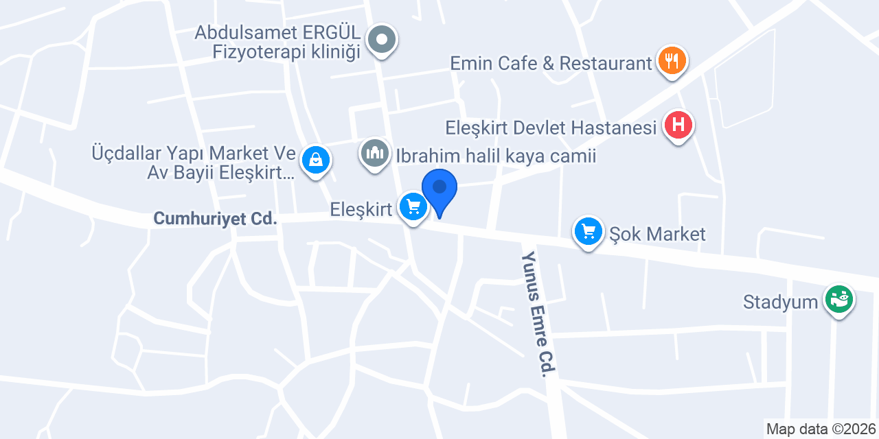 TAHİR VETERİNER KLiNİĞİ konumu