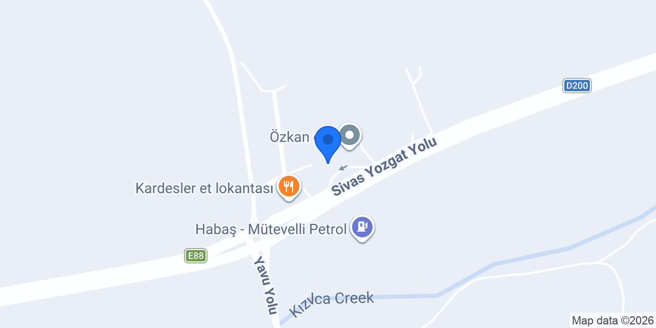 Yener iş Demir doğrama konumu