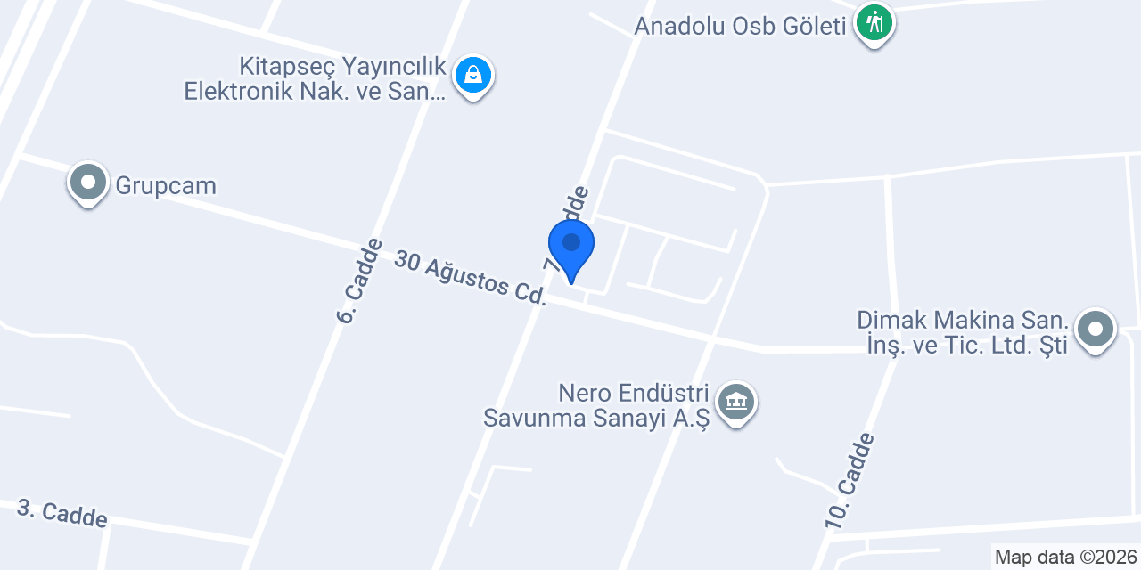 Titan Makina Ltd. Şti. konumu