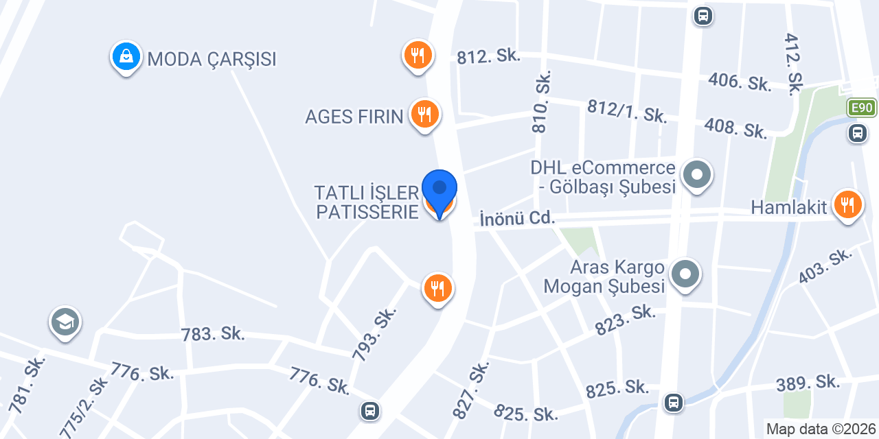 TATLI İŞLER PATISSERIE konumu