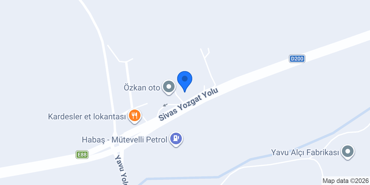 Şahiner Yapı Market - Mobilya doğrama konumu