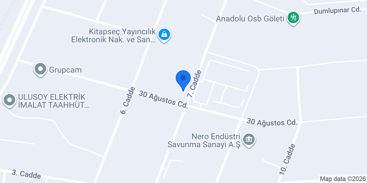 BÜROCENTER OFİS MOBİLYALARI konumu