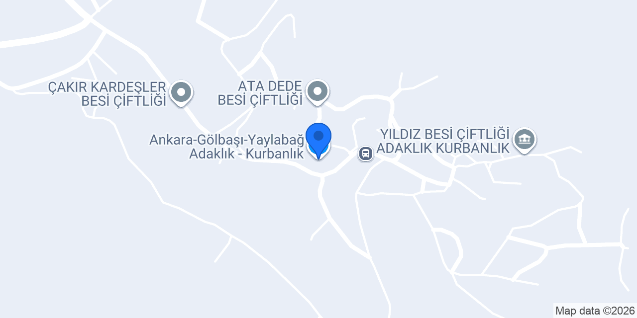 Ankara-Gölbaşı-Yaylabağ Adaklık - Kurbanlık konumu