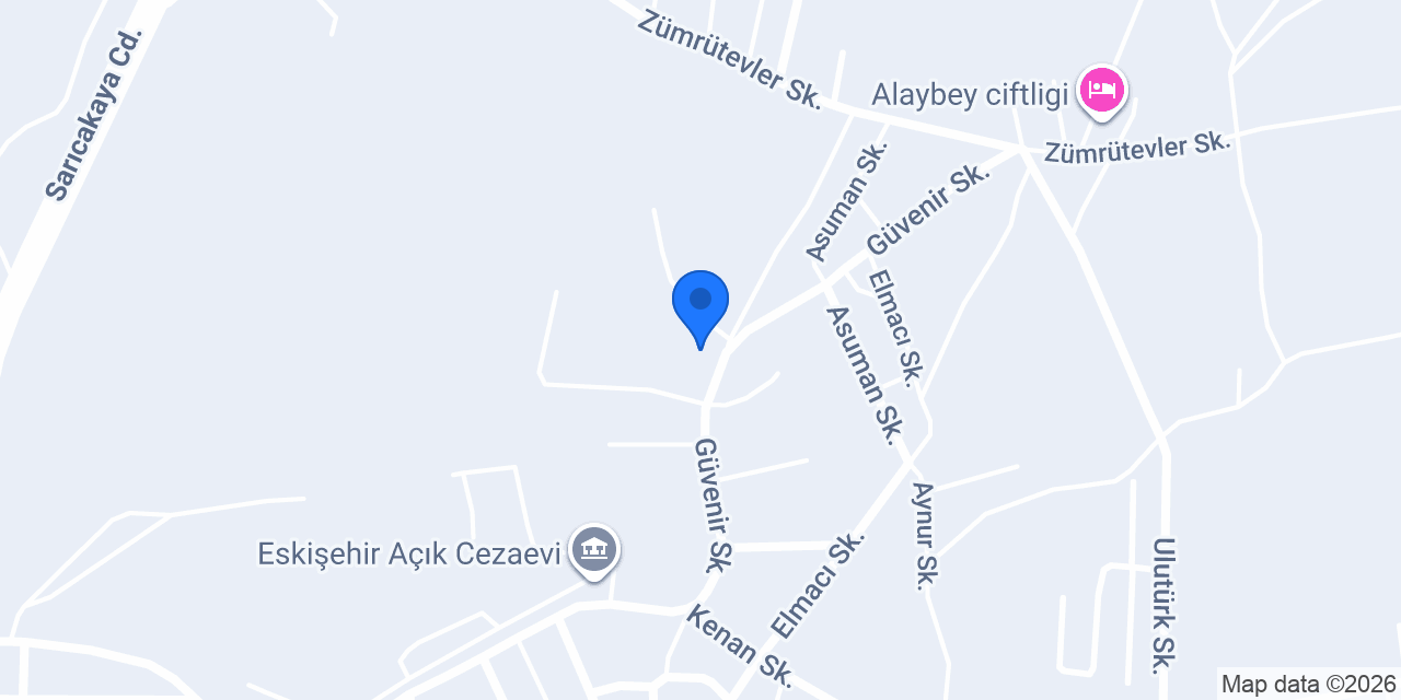 Eskişehir Anadolu Tl konumu