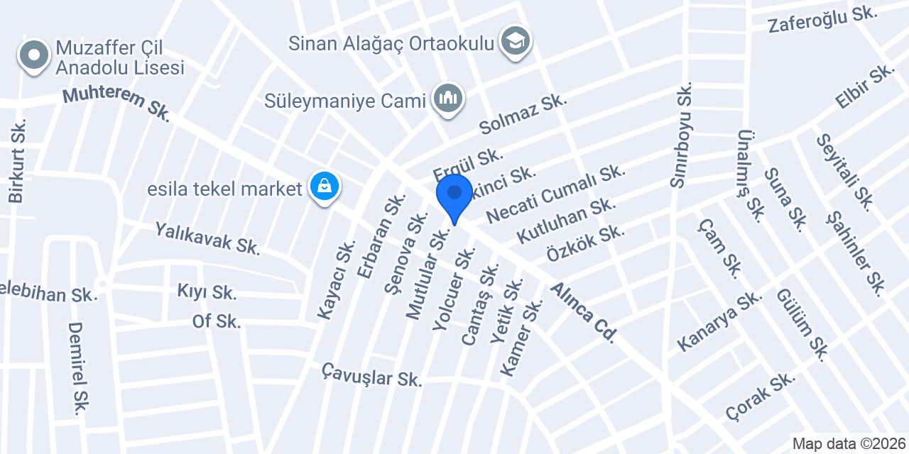 Çakmakoğlu Yapı Market konumu