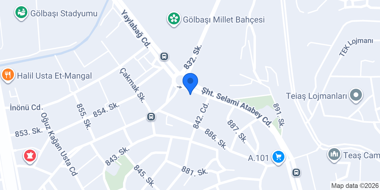 Ayabakan Balıkçılık Gölbaşı - Gölbaşı Balıkçı - Gölbaşı Balık Restorantları konumu