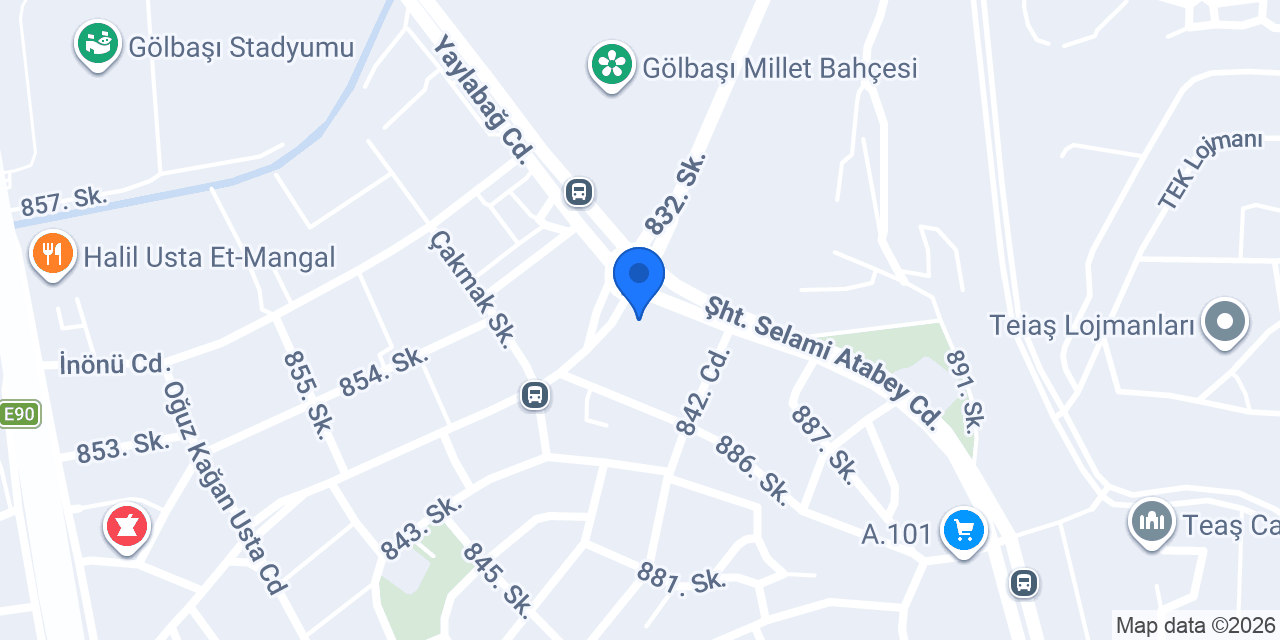 Gölbaşı Mutfak Mobilya konumu