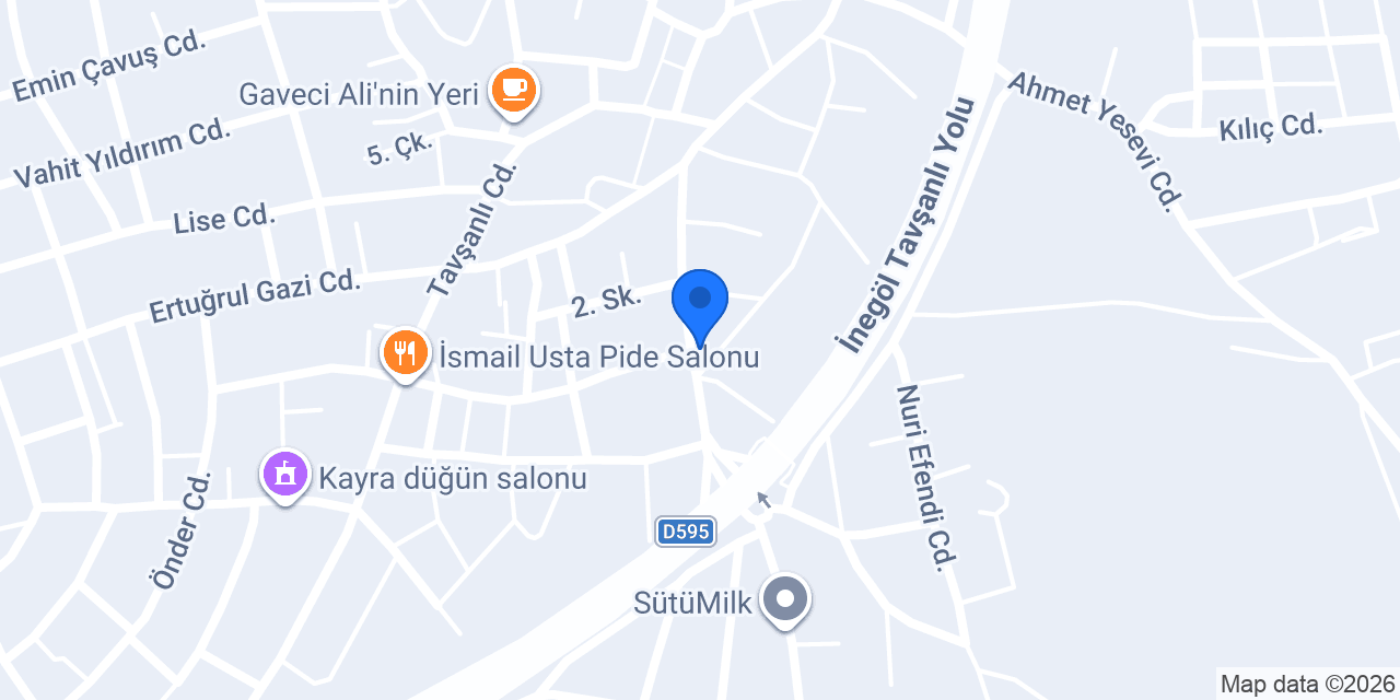 Domaniç İlçe Emniyet Amirliği konumu