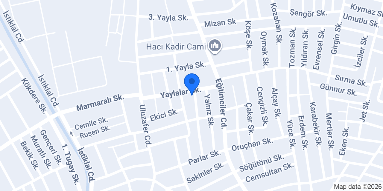 Aygaz Tüp Bayisi konumu