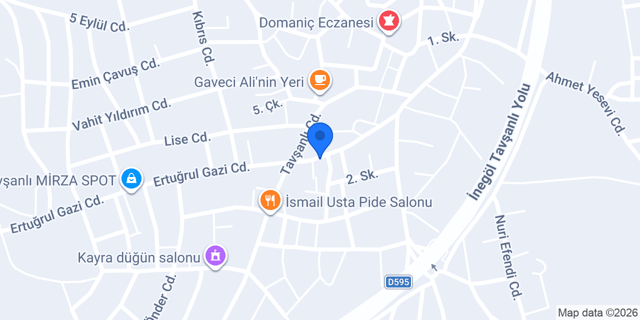Domaniç Çiğköfte konumu