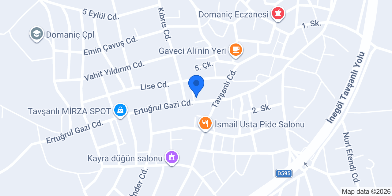 Keyfim Kafe Pizza konumu