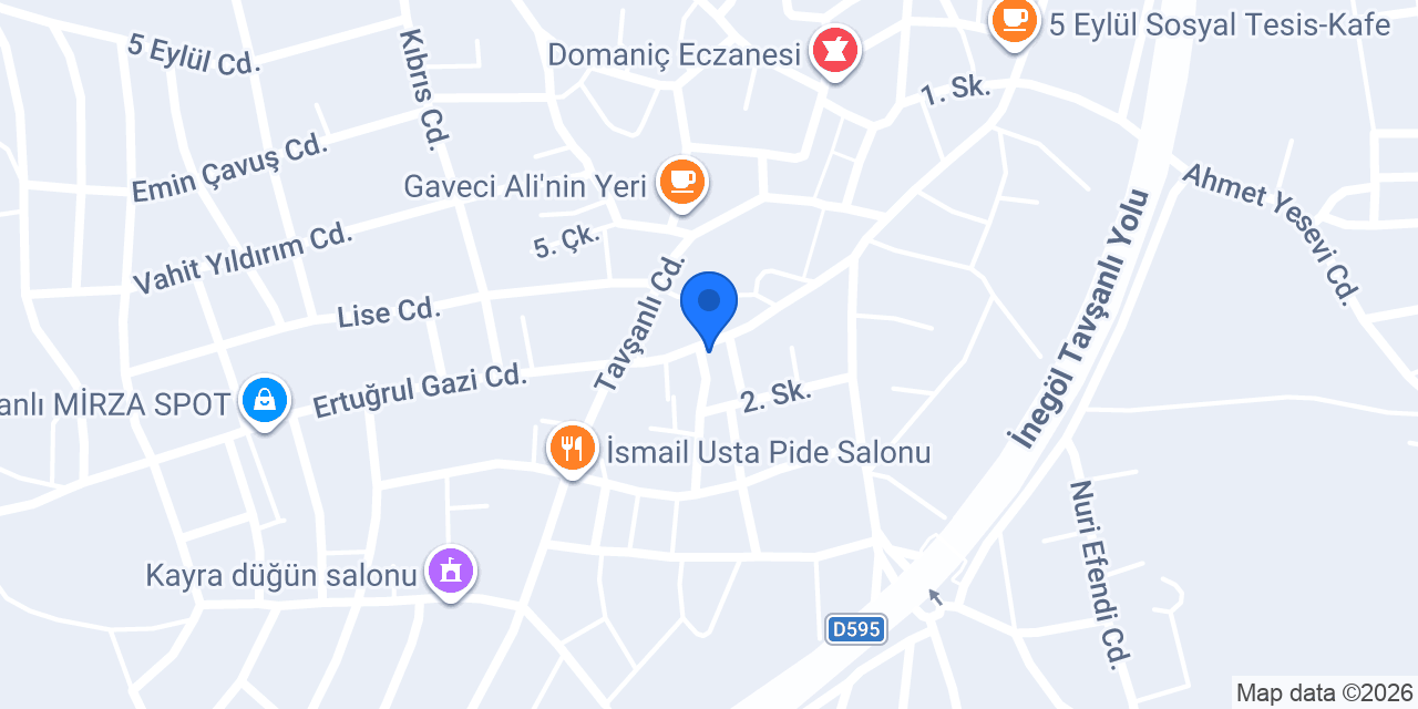 Çavuşoğlu Kasap konumu