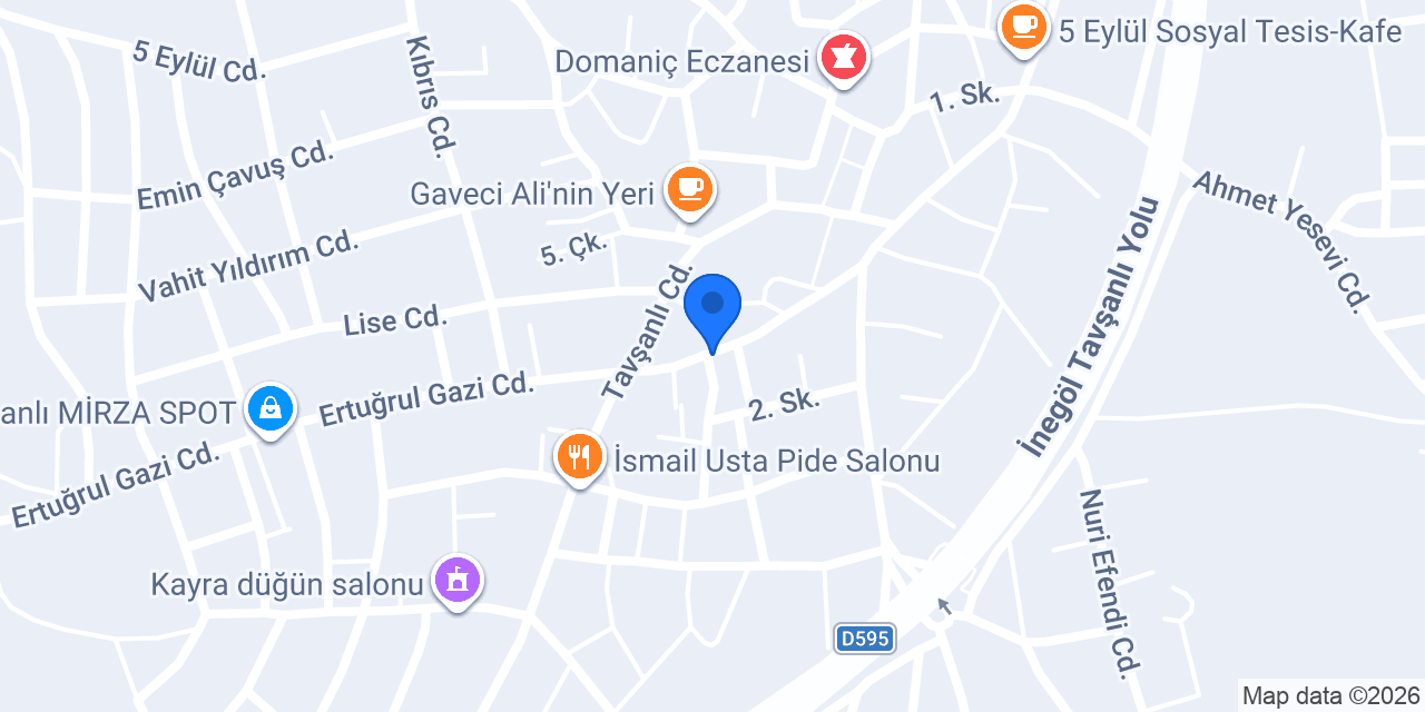 İNCİ KEBAP konumu